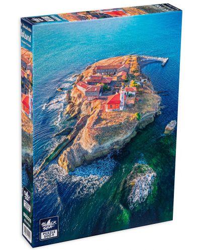 Puzzle Black Sea de 500 piese - Insula „Sf. Anastasia”, Vladislav Terziyski - 1