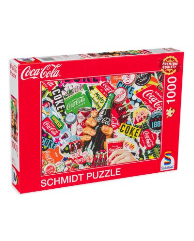 1000 de piese Schmidt Puzzle - E timpul pentru Coca Cola - 1