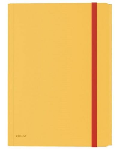 Mapa cu elastic si capace Leitz Cosy - Warm Yellow - 1