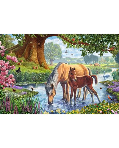 Puzzle Schmidt de 150 piese - Horses By The Stream - 2