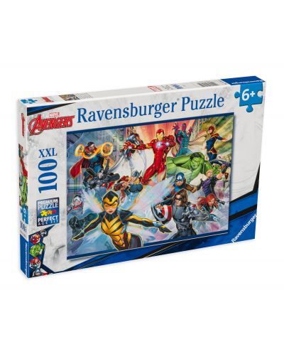 Puzzle Ravensburger din 100 XXL de piese - Răzbunătorii - 1
