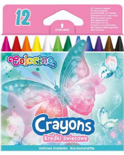 Creioane colorate Colorino Dreams - 12 culori - 1