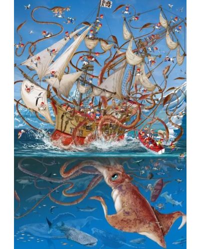 Puzzle Grafika din 1000 de piese - Kraken - 2