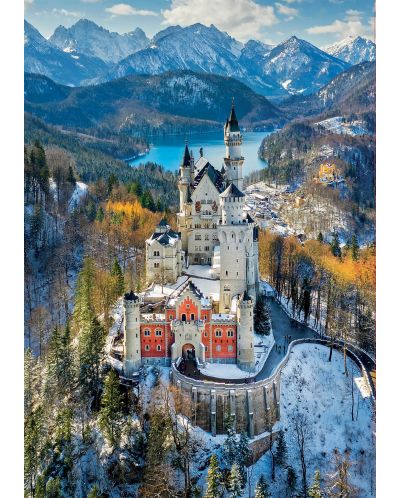 Puzzle Educa din 1000 de piese - Castelul Neuschwanstein - 2