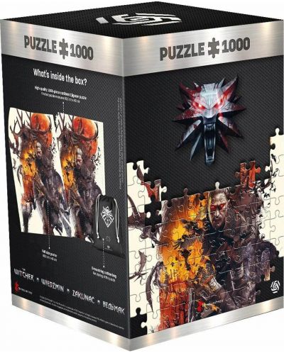 Puzzle Good Loot de 1000 piese - Vrajitorul, Monstri - 1