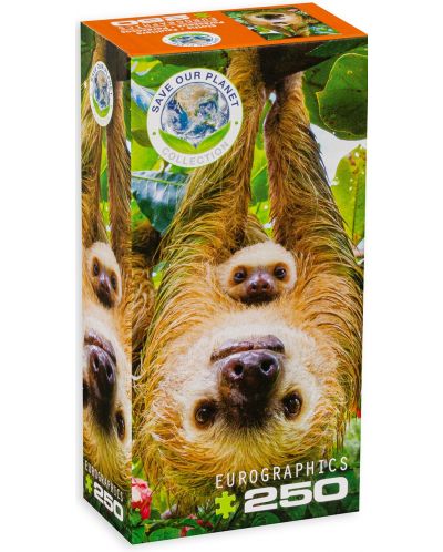 Puzzle Eurographics de 250 piese- Sloths - 1