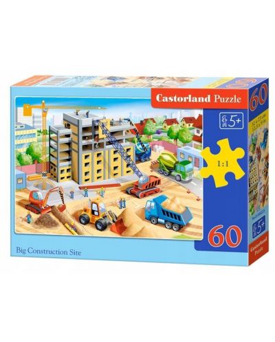 Castorland Puzzle de constructie de 60 de piese - 1