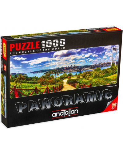 Puzzle panoramic Anatolian de 1000 piese - Vedere catre Bosfor - 1