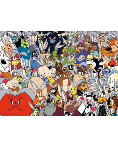 1000 piese puzzle Ravensburger - Personaje de desene animate 