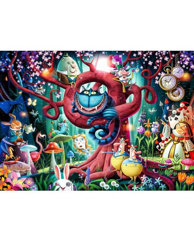 Puzzle Ravensburger din 1000 de piese - Alice în Țara Minunilor - 2