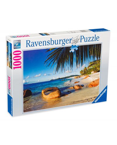 Puzzle Ravensburger de1000 piese - Sub palmierii - 1