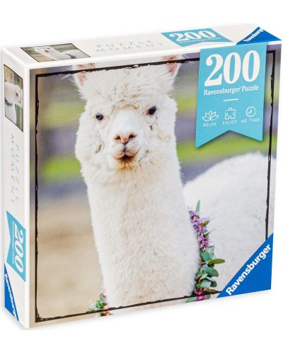 Puzzle Ravensburger 200 de piese - Alpaca - 1