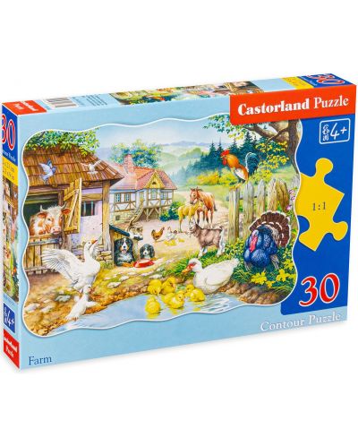 Castorland 30 de piese Puzzle Fermă - 1