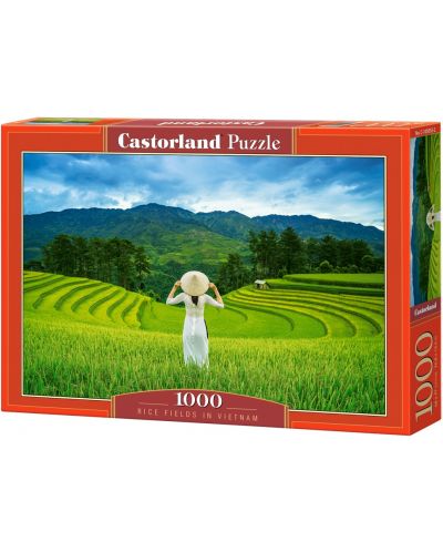 Puzzle Castorland din 1000 de piese - Câmpuri de orez în Vietnam - 1