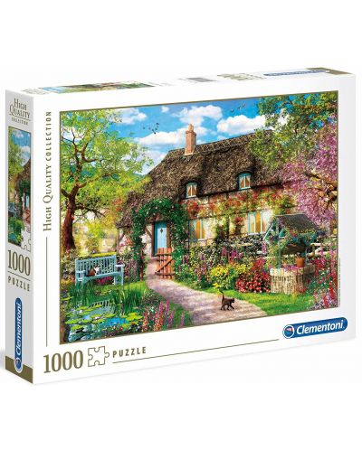 Puzzle  Clementoni de 1000 piese -The Old Cottage - 1