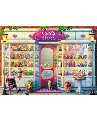Puzzle Trefl de 500 piese - Candy store - 2