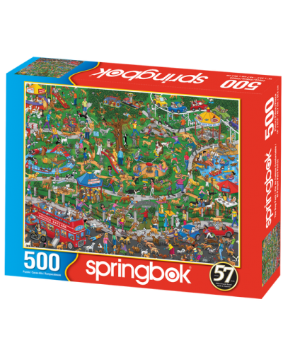  Puzzle Springbok de 500 piese - The Dog Park - 1