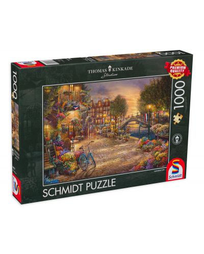 Puzzle Schmidt de 1000 piese - Amsterdam - 1