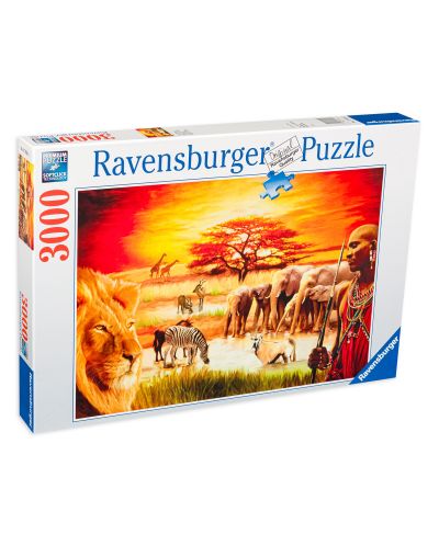 Puzzle Ravensburger de 3000 piese - Africa - 1