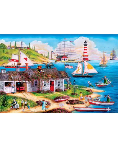 Puzzle Master Pieces 5000 de piese - Orașul Mării - 2