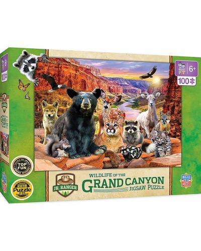 Puzzle Master Pieces din 100 de piese - Grand Canyon - 1