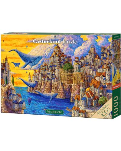 Puzzle Castorland din 1000 de piese - Golful cel mai îndepărtat - 1