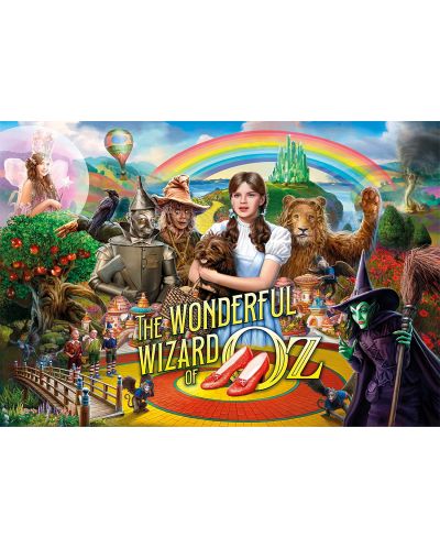 Puzzle Clementoni din 1000 de piese - Vrăjitorul din Oz - 2