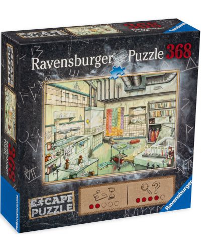 Puzzle Ravensburger 368 de piese - Laborator - 1
