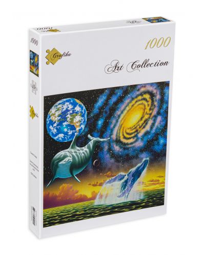 1000 de piese Puzzle Grafika - Space Seas - 1