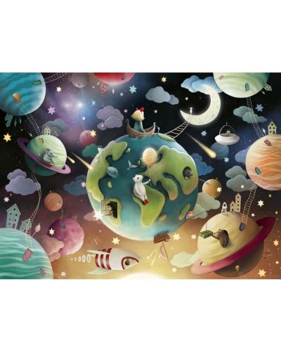 Puzzle Ravensburger de 100 XXL piese - Planet - 2