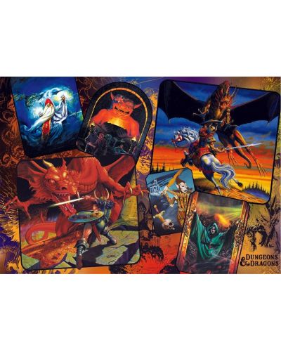 Puzzle Trefl din 1000 de piese - Originea Dungeons & Dragons - 2