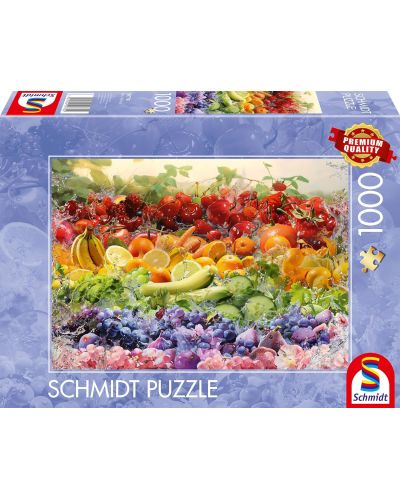 Puzzle Schmidt de 1000 de piese - Cocktail de fructe  - 1