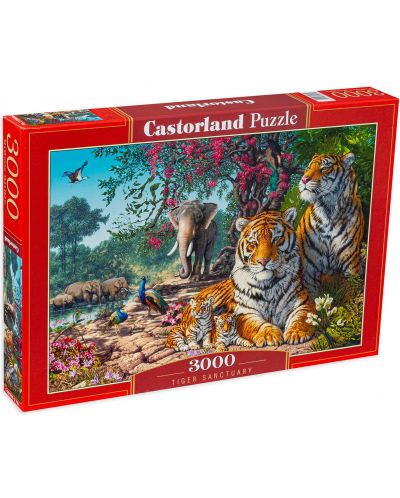 Puzzle de 3000 de piese Castorland -  Regatul animalelor  - 1