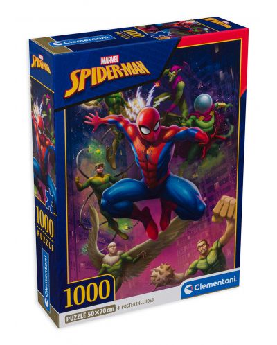 Puzzle Clementoni din 1000 de piese - Spiderman - 1