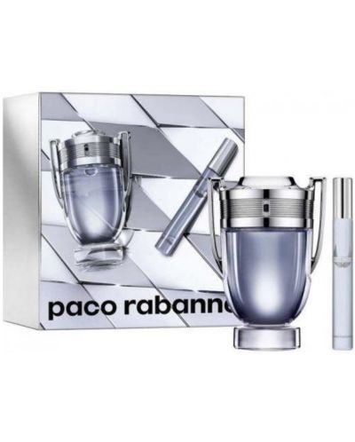 Paco Rabanne Invictus Set - Apă de toaletă, 100 + 20 ml - 1