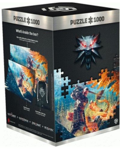 Puzzle Good Loot de 1000 piese - The Witcher: Griffin Fight - 1