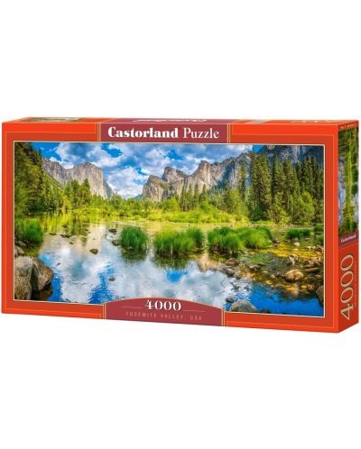 Puzzle Castorland din 4000 de piese - Valea Yosemite - 1