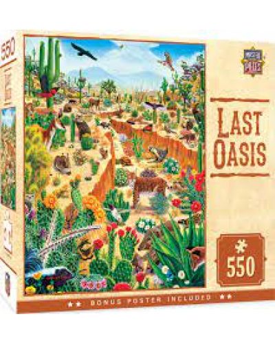 Puzzle Master Pieces de 550 piese - Last Oasis - 1