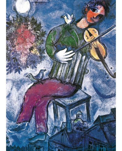 Puzzle Eurographics de 1000 piese – Violonist, Mark Chagall - 2