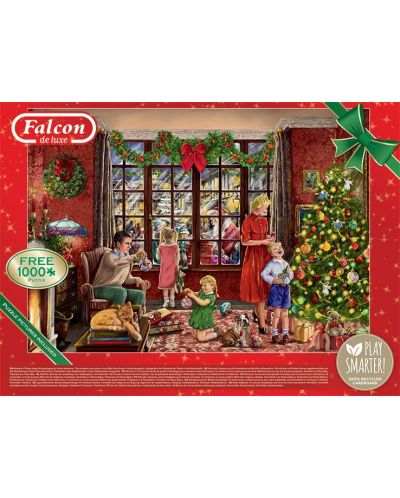 Puzzle Falcon din 2 x 1000 piese -  Letters for Santa - 4