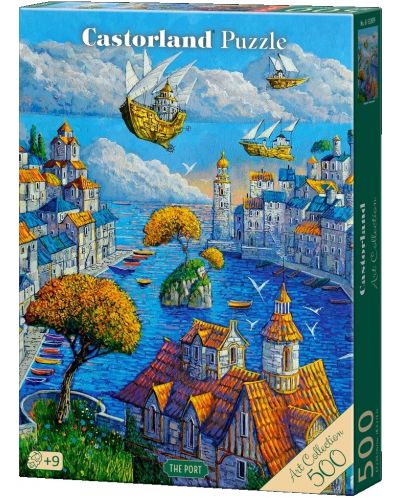 Puzzle Castorland din 500 de piese - Portul - 1