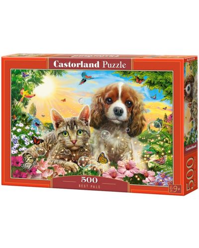 Castorland 500 piese puzzle - Animale drăguțe  - 1