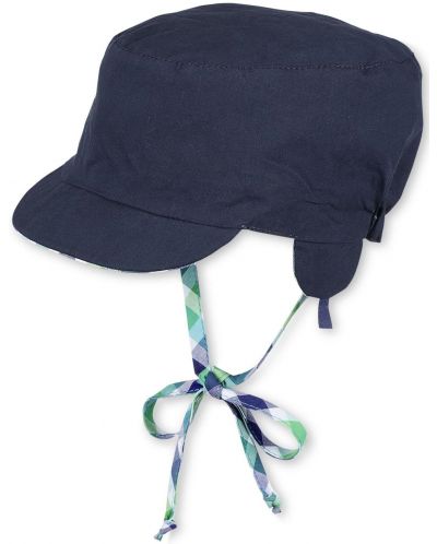 Pălărie de vară pentru copii cu protecție UV 50+ Sterntaler - Cu două fețe, 43 cm, 5-6 luni - 2
