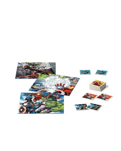 Puzzle Ravensburger 3 in 1 - The Avengers - 2