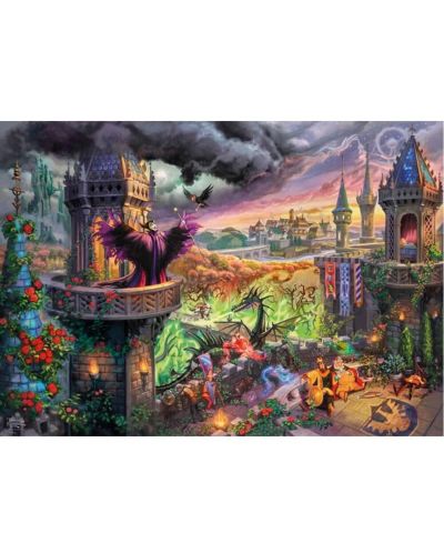 Puzzle Schmidt din 1000 de piese - Războinica Maleficentă - 2