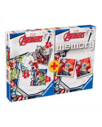 Puzzle Ravensburger 3 in 1 - The Avengers - 1