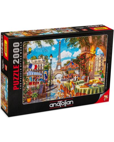 Puzzle Anatolian de 2000 piese - O zi la Paris - 1