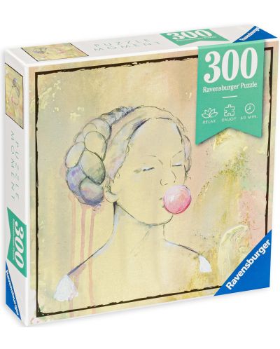 Puzzle Ravensburger de 300 de piese - Femeia cu guma - 1