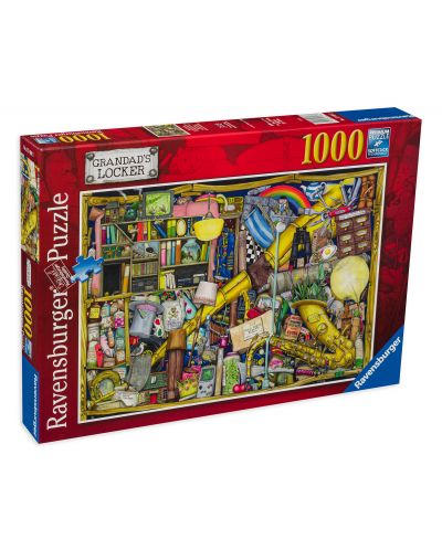 Puzzle Ravensburger din 1000 de piese - Dulapul bunicului - 1