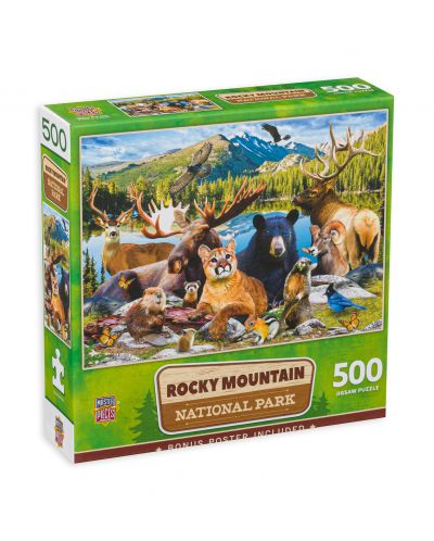 Puzzle Master Pieces din 500 de piese - Rocky Mountain - 1